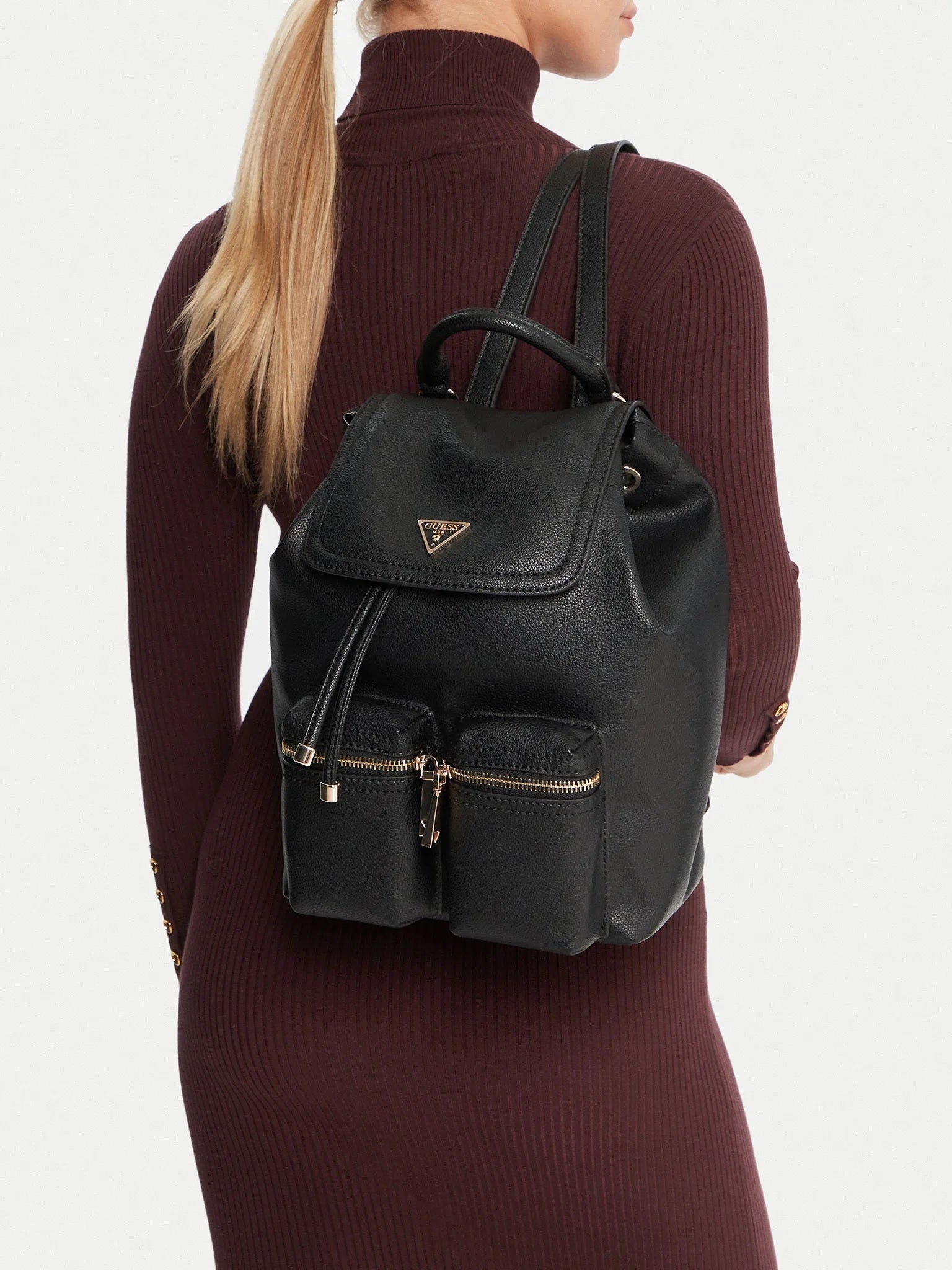Manhattan II Flap Backpack Guess - MYLILLY