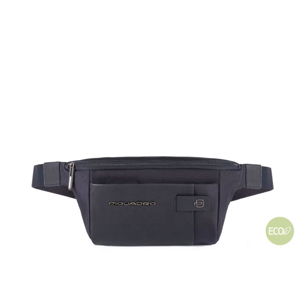 Marsupio porta iPad®mini Brief 2 in tessuto riciclato Piquadro - MYLILLY