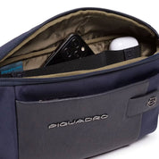 Marsupio porta iPad®mini Brief 2 in tessuto riciclato Piquadro - MYLILLY