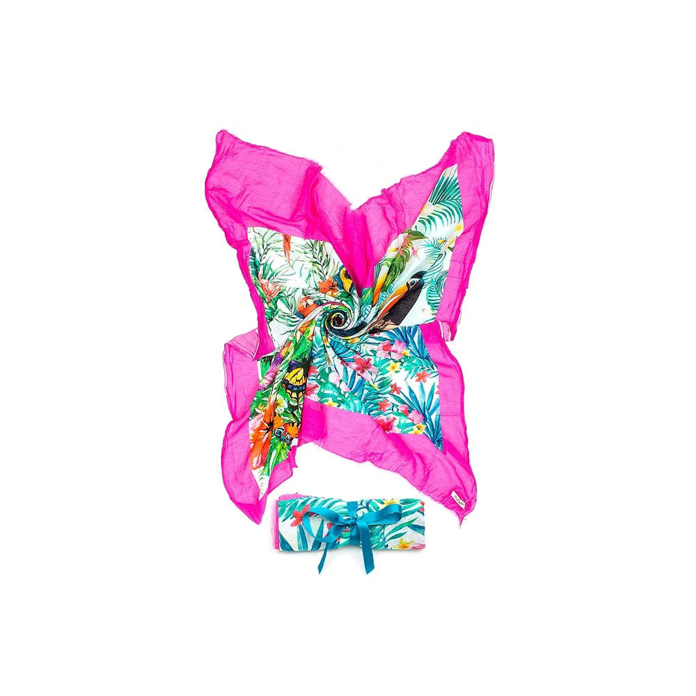 Maxi Foulard Stampa Digitale Ayfee - MYLILLY