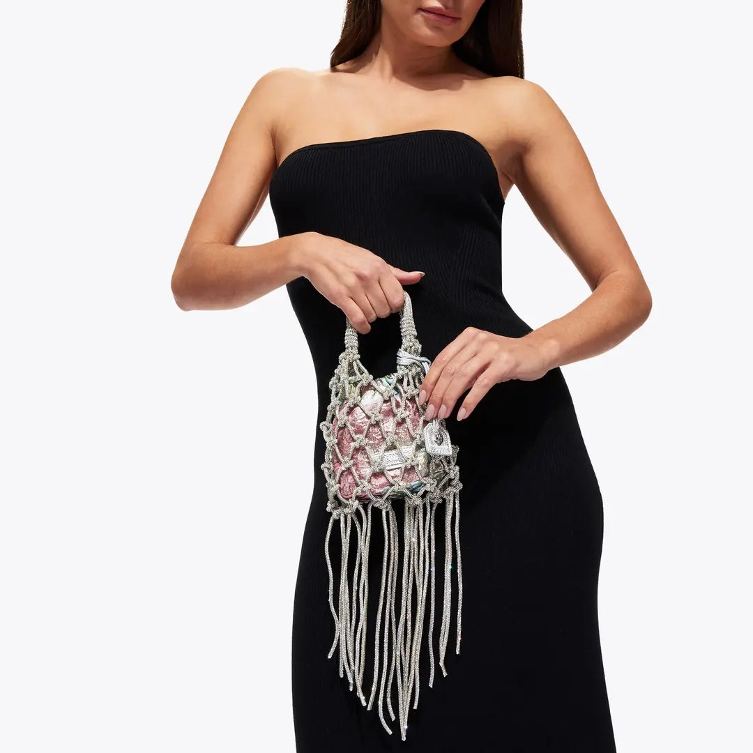 Mini Macrame Crystal Bag Kurt Geiger - MYLILLY