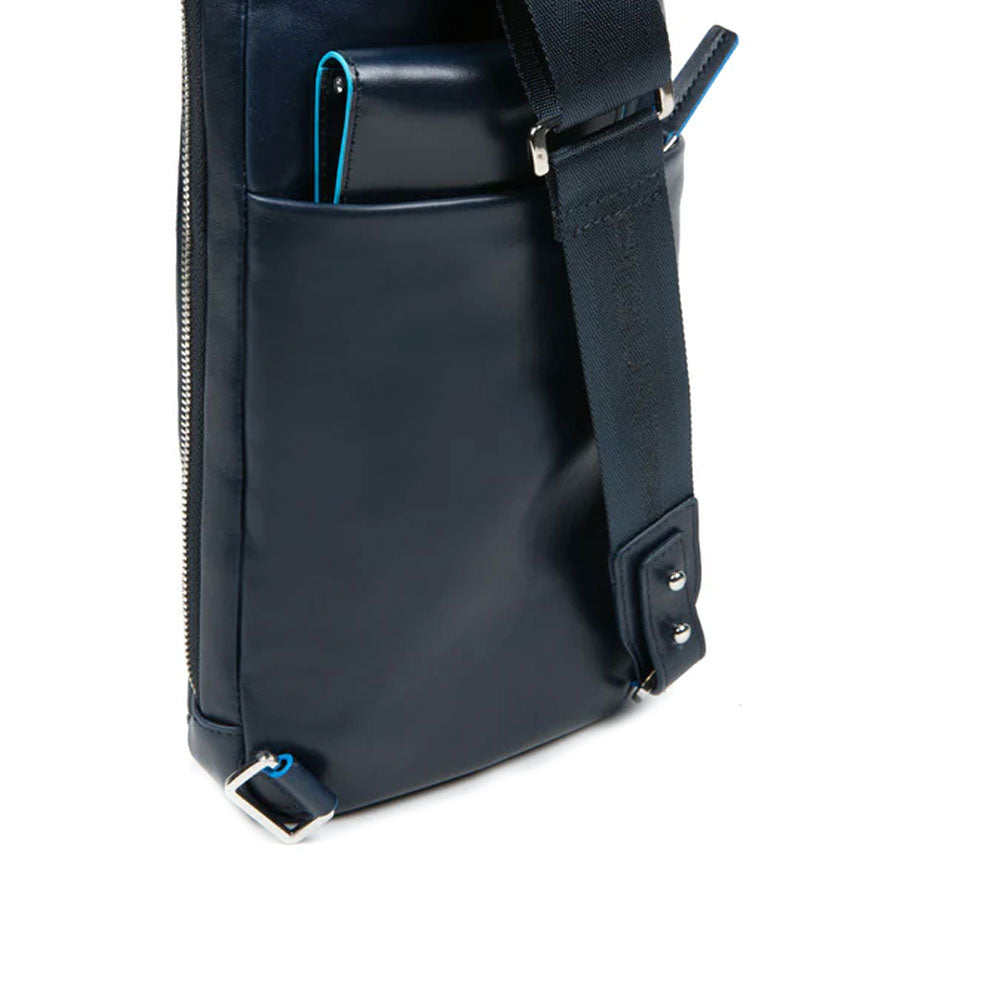 Monospalla porta iPad®mini Blue Square Piquadro - MYLILLY