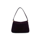 Borsa a spalla Diana Large in vitello Nabuk Nannini