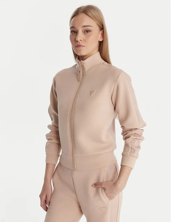 New Allie Scuba Zip Sweatshirt Guess - MYLILLY
