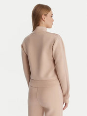 New Allie Scuba Zip Sweatshirt Guess - MYLILLY