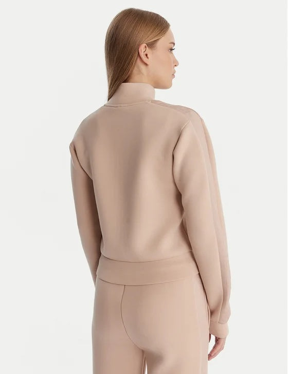 New Allie Scuba Zip Sweatshirt Guess - MYLILLY