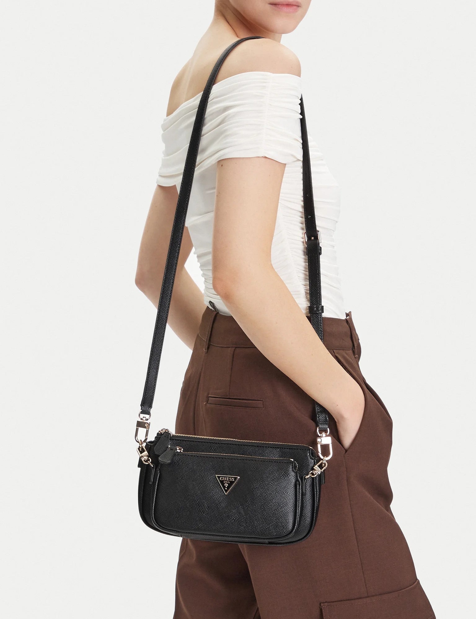 Noelle II Double Crossbody Guess - MYLILLY