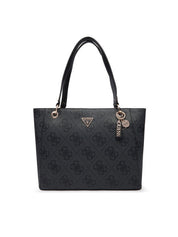 Noelle II Tote by Guess, stylish women's shopping bag in black with sleek design and spacious interior.