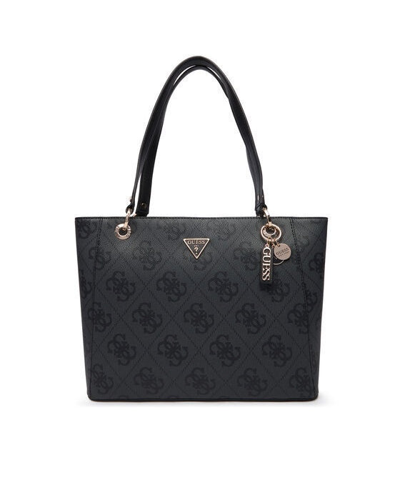 Noelle II Tote by Guess, stylish women's shopping bag in black with sleek design and spacious interior.