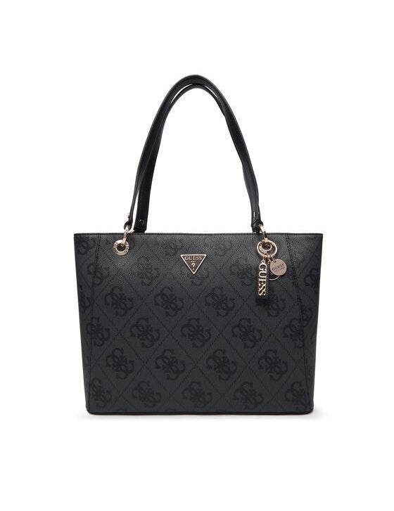 Noelle II Tote by Guess, stylish women's shopping bag in black with sleek design and spacious interior.