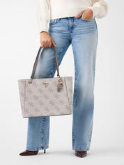 Noelle II Tote by Guess, a stylish women's shopping bag with a sleek design and spacious interior.