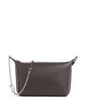Mini crossbody Furla in pelle con manico a catena e tracolla removibile in pelle di vitello.