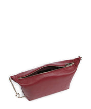 Mini crossbody Furla in pelle di vitello Sidney con chiusura a zip e manico a catena personalizzato.