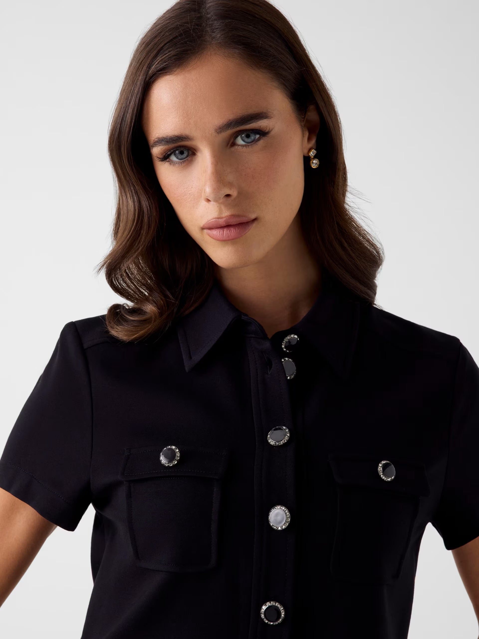 Olga Short Sleeves Top Guess - MYLILLY