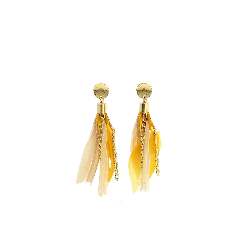 Orecchini pendenti in organza Puì - MYLILLY
