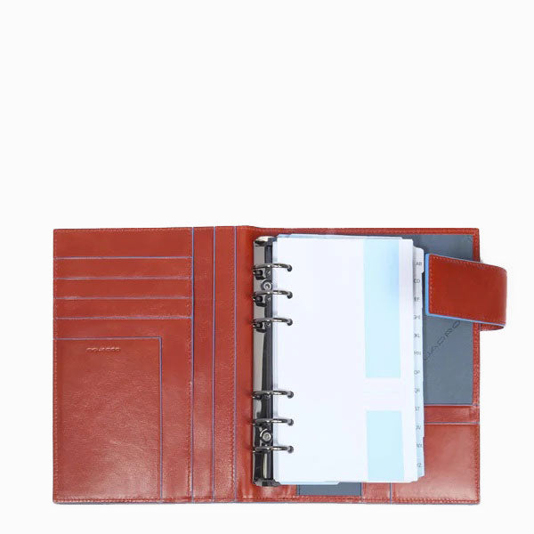 Organizer medio Blue Square in pelle Piquadro - MYLILLY