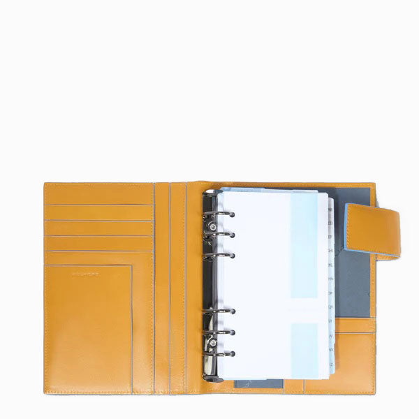 Organizer medio Blue Square in pelle Piquadro - MYLILLY