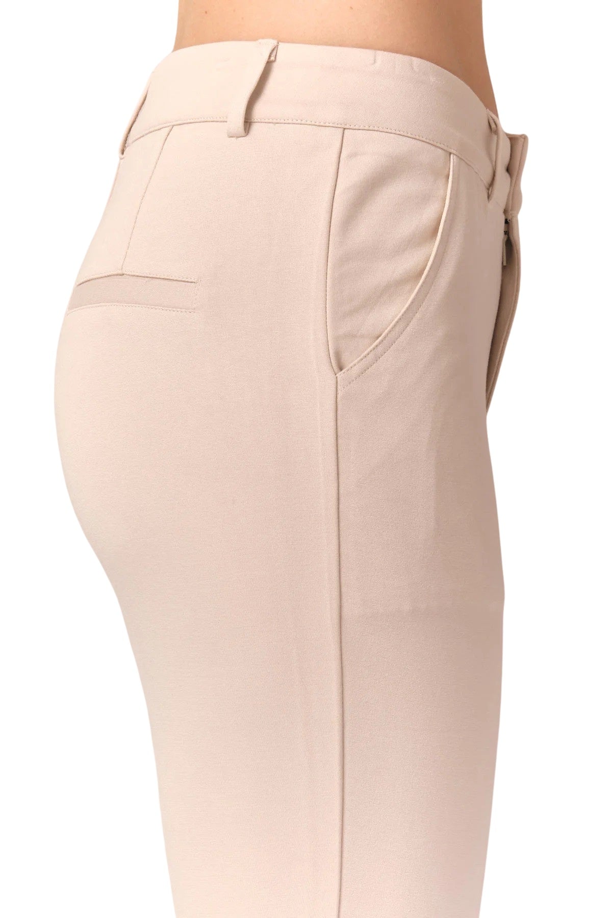 Pantalone a zampetta White Wise - MYLILLY