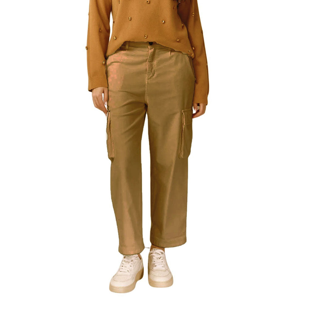 Pantalone cargo White Wise - MYLILLY
