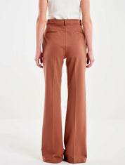 Vicolo Donna Pantaloni in soft fabric with a relaxed fit, featuring a high waist and classic design.