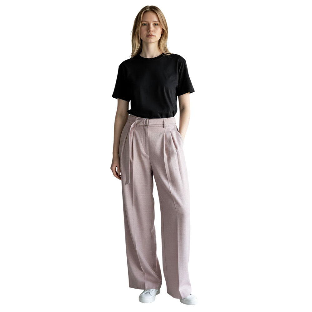 Vicolo women's pants in a stylish design, showcasing a comfortable fit and elegant fabric texture.