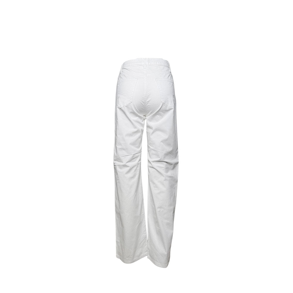 Pantaloni a palazzo White Wise - MYLILLY