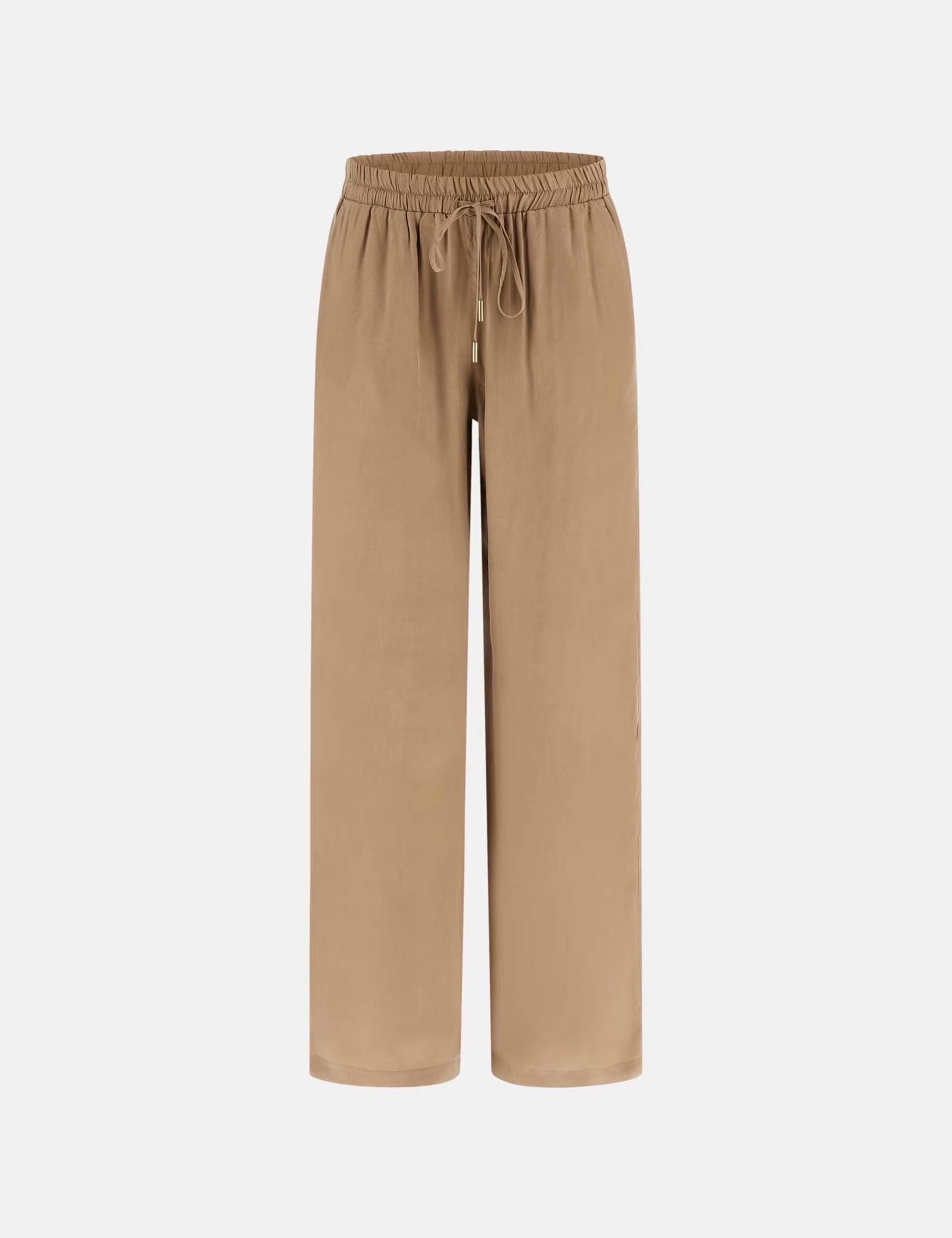 Guess Donna Pantaloni Dalia, stylish women's trousers in a tailored fit with classic design and neutral color.