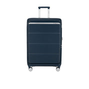Large Samsonite Paralux trolley bag with sturdy wheels and telescopic handle, ideal for unisex travel and oversized luggage.