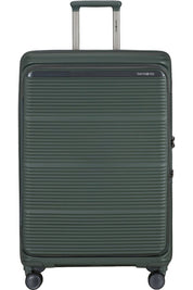 Large Samsonite Paralux trolley case with sturdy handle and wheels, designed for unisex travel, 86995 model.