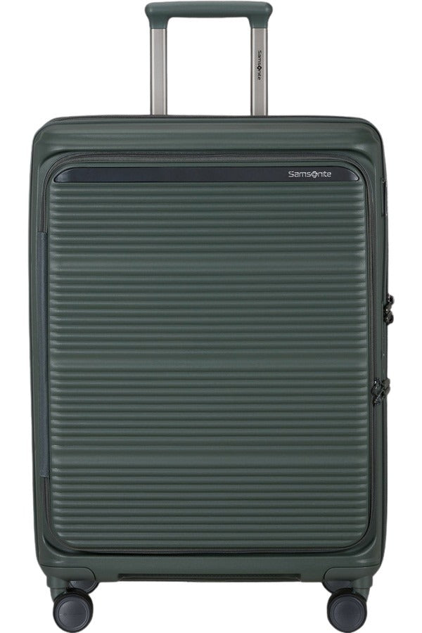 Samsonite Paralux Medium Trolley, unisex travel luggage with sturdy handle and wheels, suitable for medium-sized journeys.