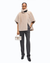 Pinko New Faux Fur Cape