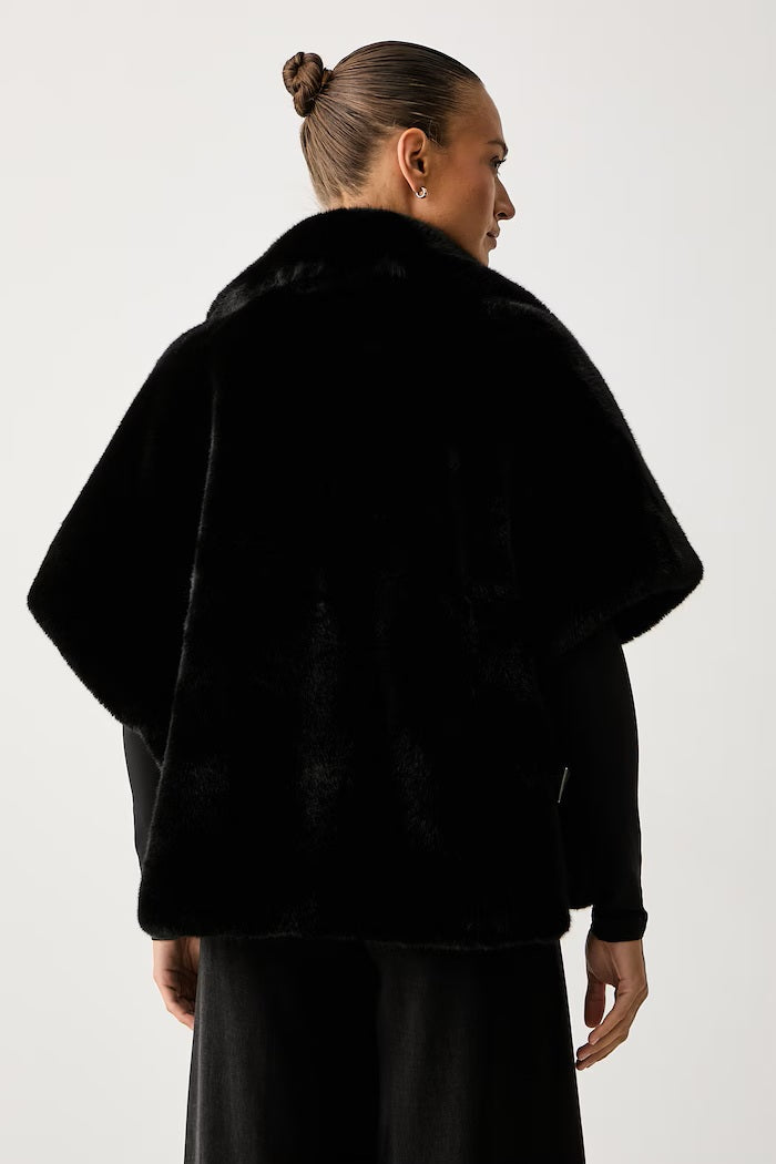 Pinko New Faux Fur Cape