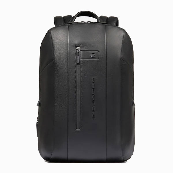 Piquadro 15.6" Leather Backpack with Expansion - MYLILLY