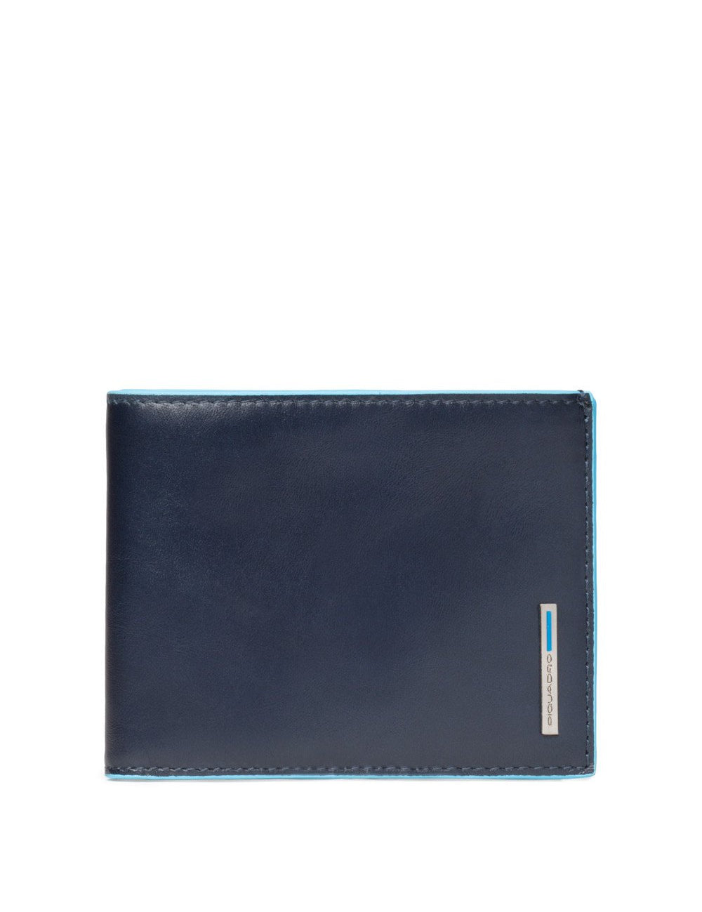 Portafoglio uomo con portamonete in pelle Blue Square Piquadro - MYLILLY