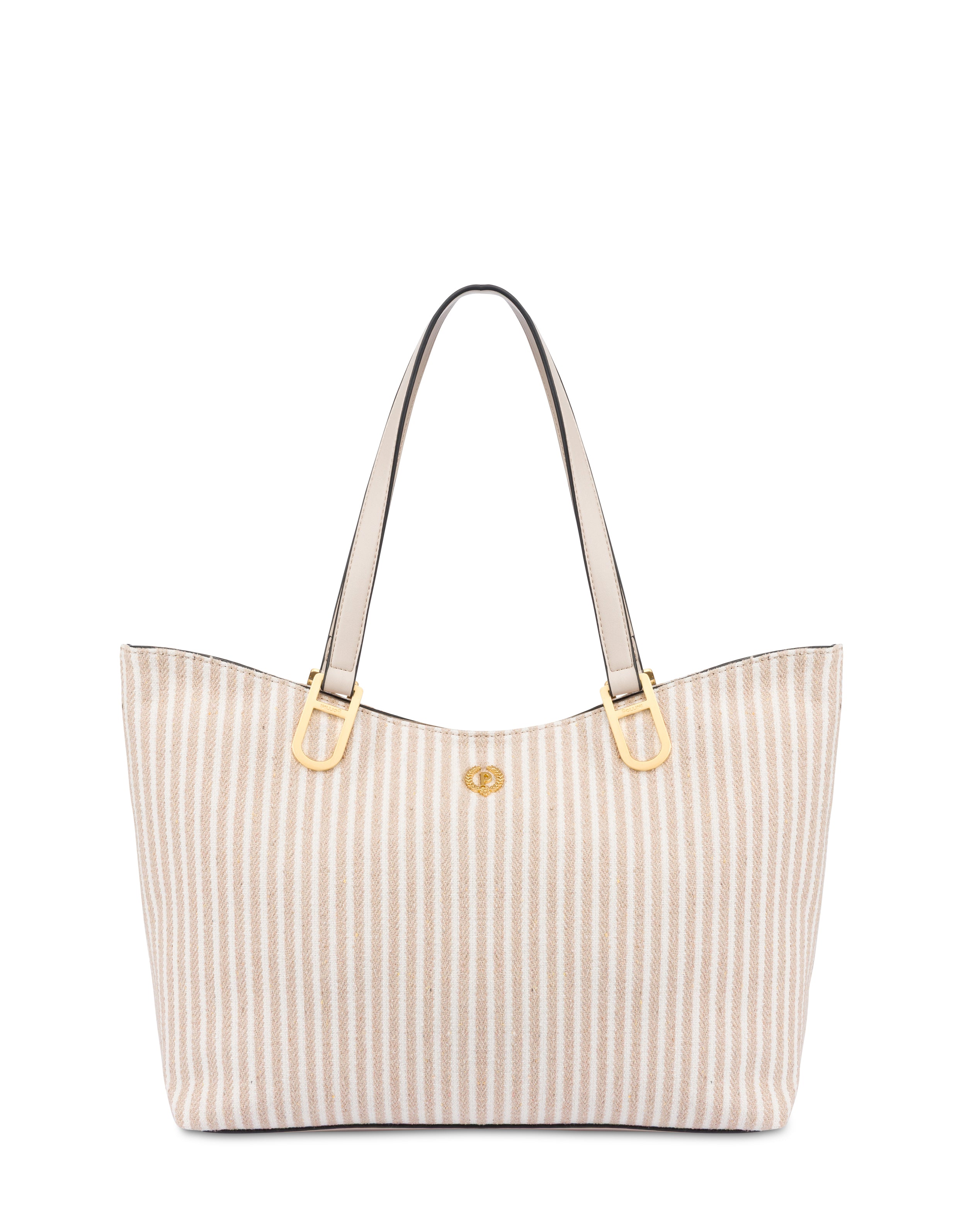 Plume Canvas Tote Bag Pollini - MYLILLY