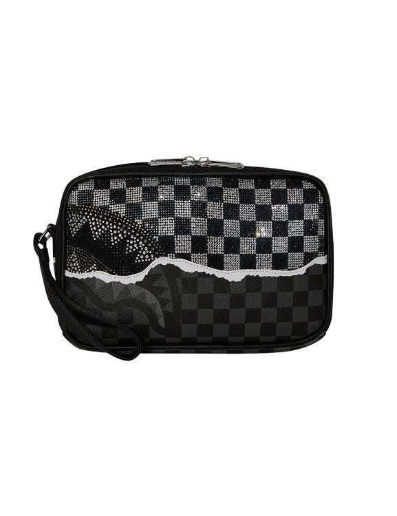 Gold Diamond Tear Toiletry Bag Sprayground - MYLILLY