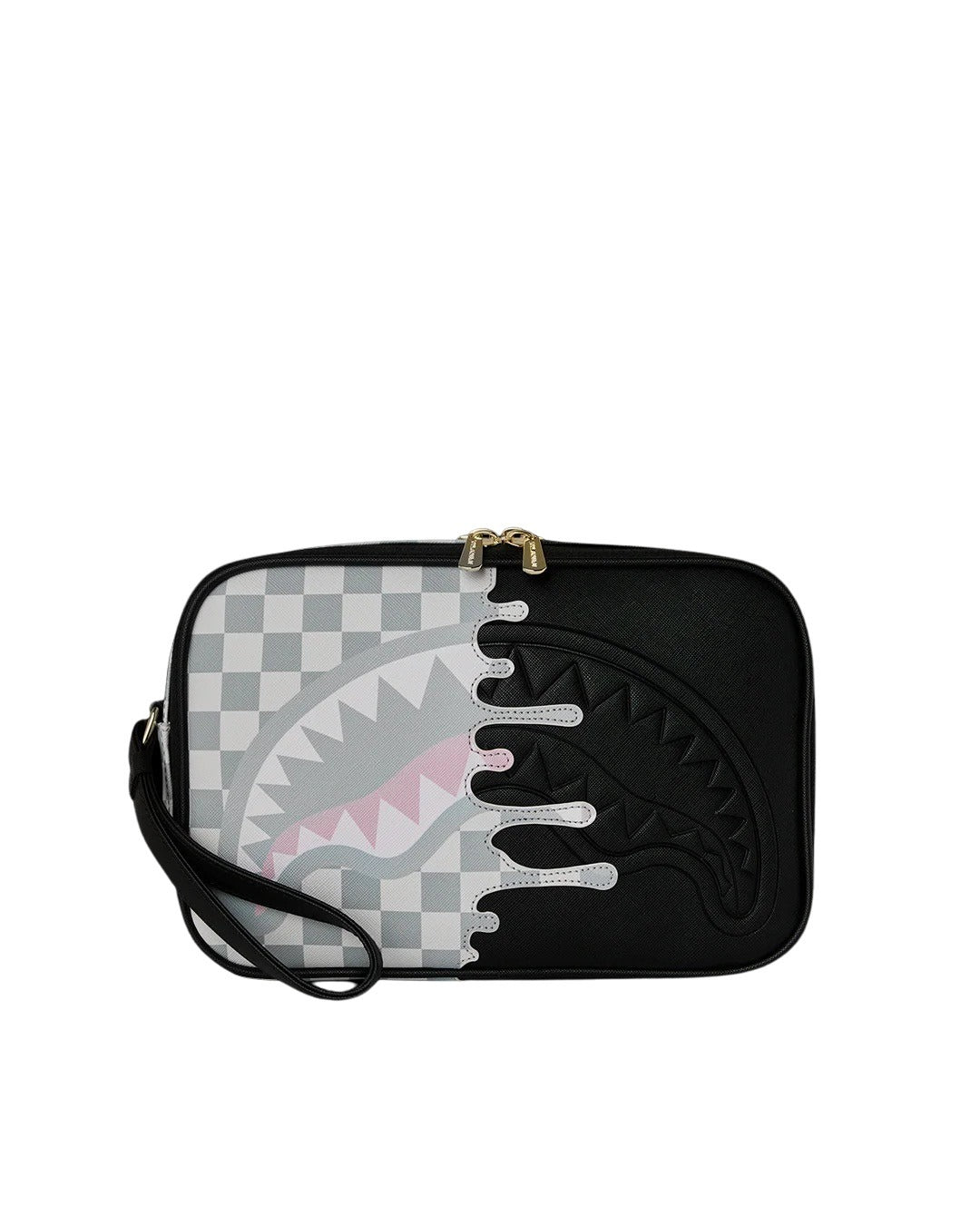 Cream Check Unfinished Shark Toiletry Brick Sprayground - MYLILLY