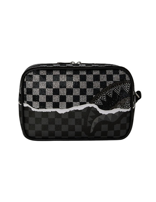Gold Diamond Tear Toiletry Bag Sprayground - MYLILLY