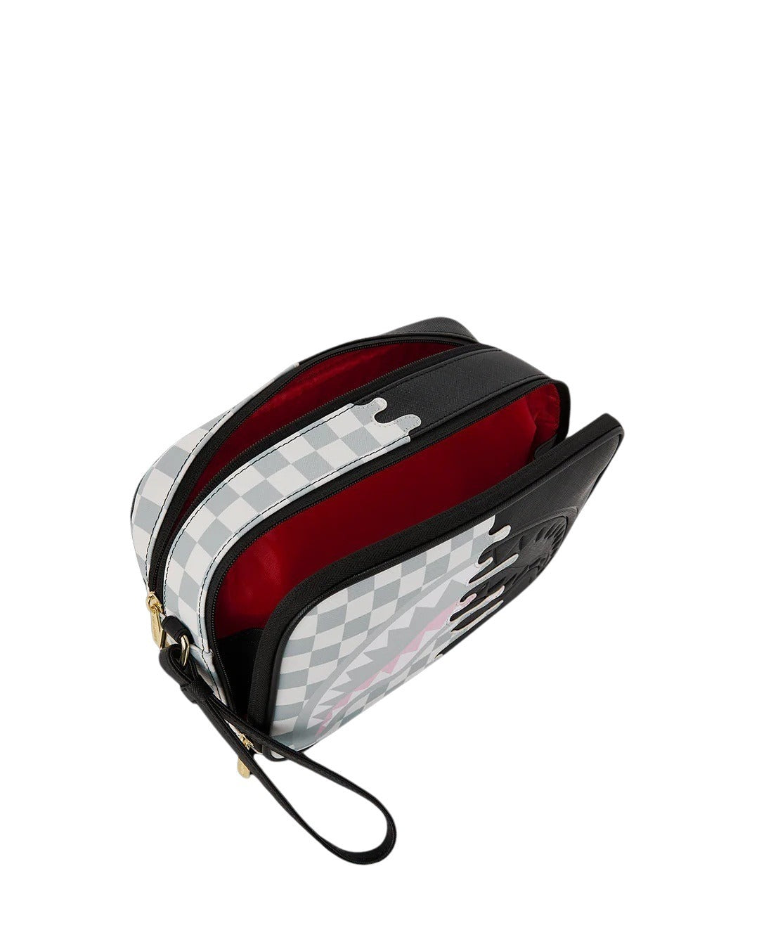 Cream Check Unfinished Shark Toiletry Brick Sprayground - MYLILLY