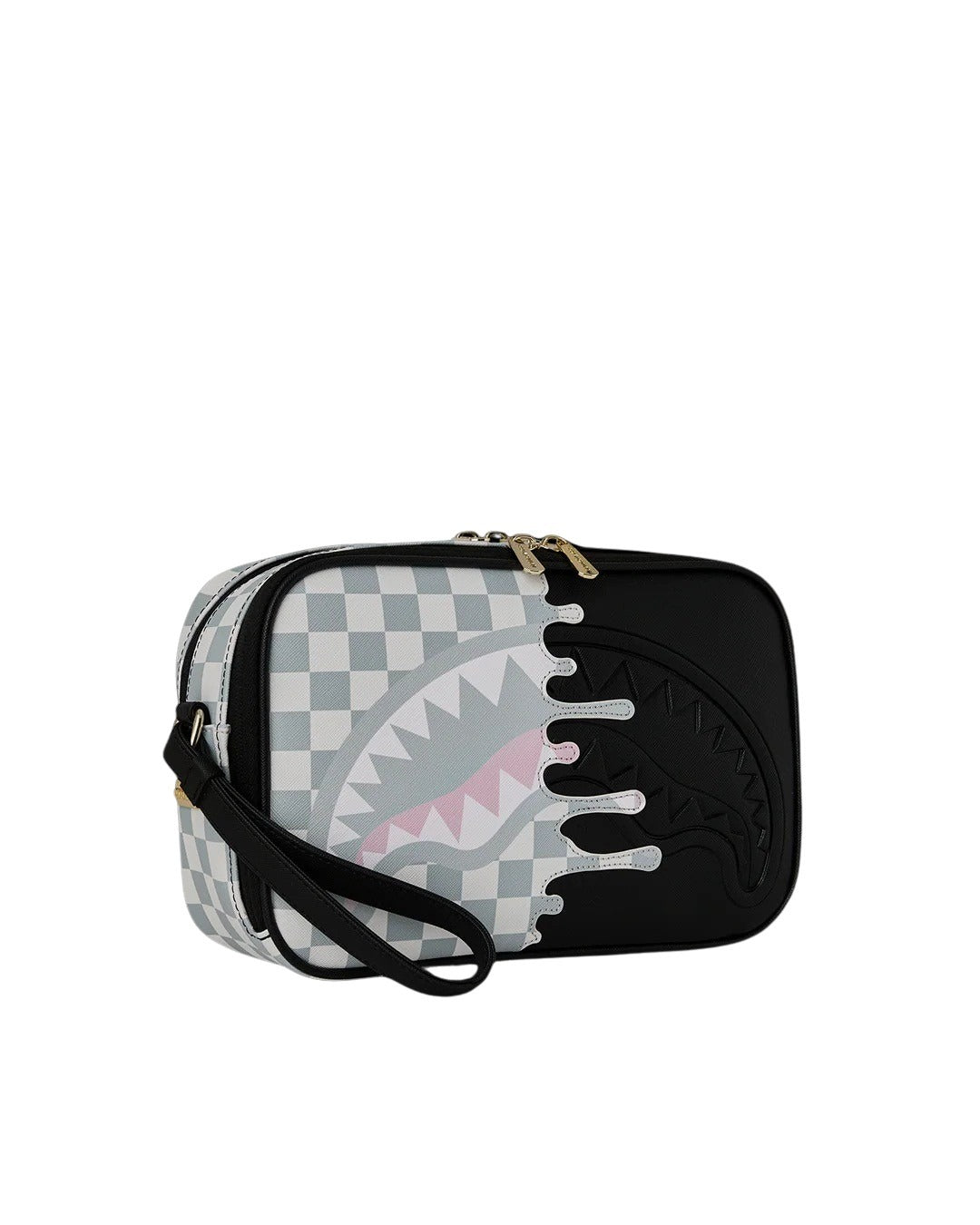 Cream Check Unfinished Shark Toiletry Brick Sprayground - MYLILLY