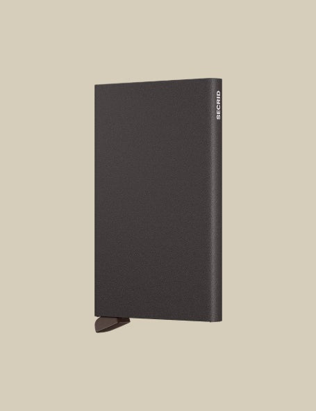 Secrid Porta Carte Cardprotector unisex wallet with compact design and metal exterior for credit cards and IDs.