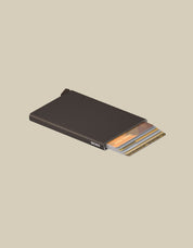 Secrid Porta Carte Cardprotector unisex wallet with sleek metal design and compact credit card holder, ideal for secure card storage.