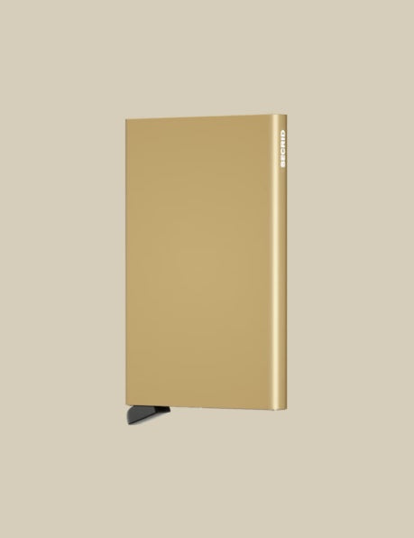 Secrid Porta carte Cardprotector unisex wallet with compact aluminum design holding credit cards and IDs.