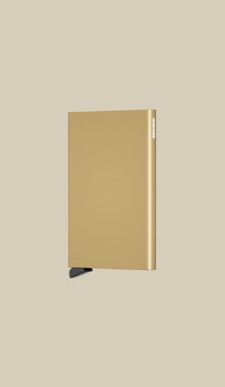 Secrid Porta carte Cardprotector unisex wallet with compact aluminum design holding credit cards and IDs.