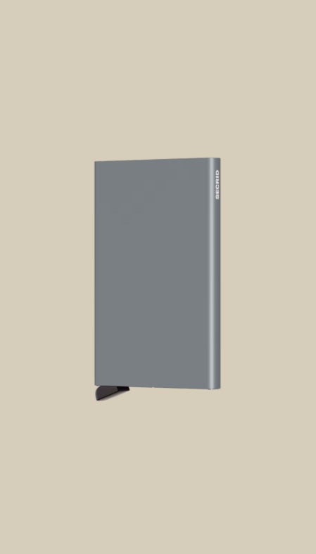 Secrid Porta Carte Cardprotector unisex wallet with compact design, holding credit cards and identification in sleek metallic finish.