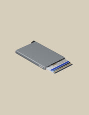 Secrid Porta Carte Cardprotector unisex wallet with compact design and metal finish for storing credit cards and IDs.