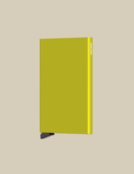 Secrid Porta carte Cardprotector unisex wallet with compact design and metal exterior for credit cards and ID storage.