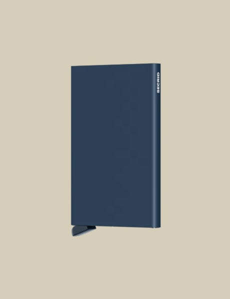 Secrid Porta Carte Cardprotector unisex wallet holding credit cards and ID, compact leather accessory for secure card storage.