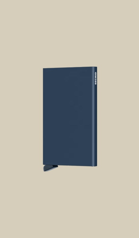 Secrid Porta Carte Cardprotector unisex wallet holding credit cards and ID, compact leather accessory for secure card storage.