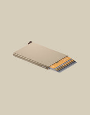 Secrid Porta carte Cardprotector unisex wallet with RFID-blocking metal case for credit cards and IDs.